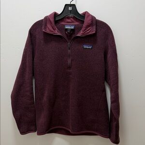 Patagonia Women's Deep Wine Cowl Sweater